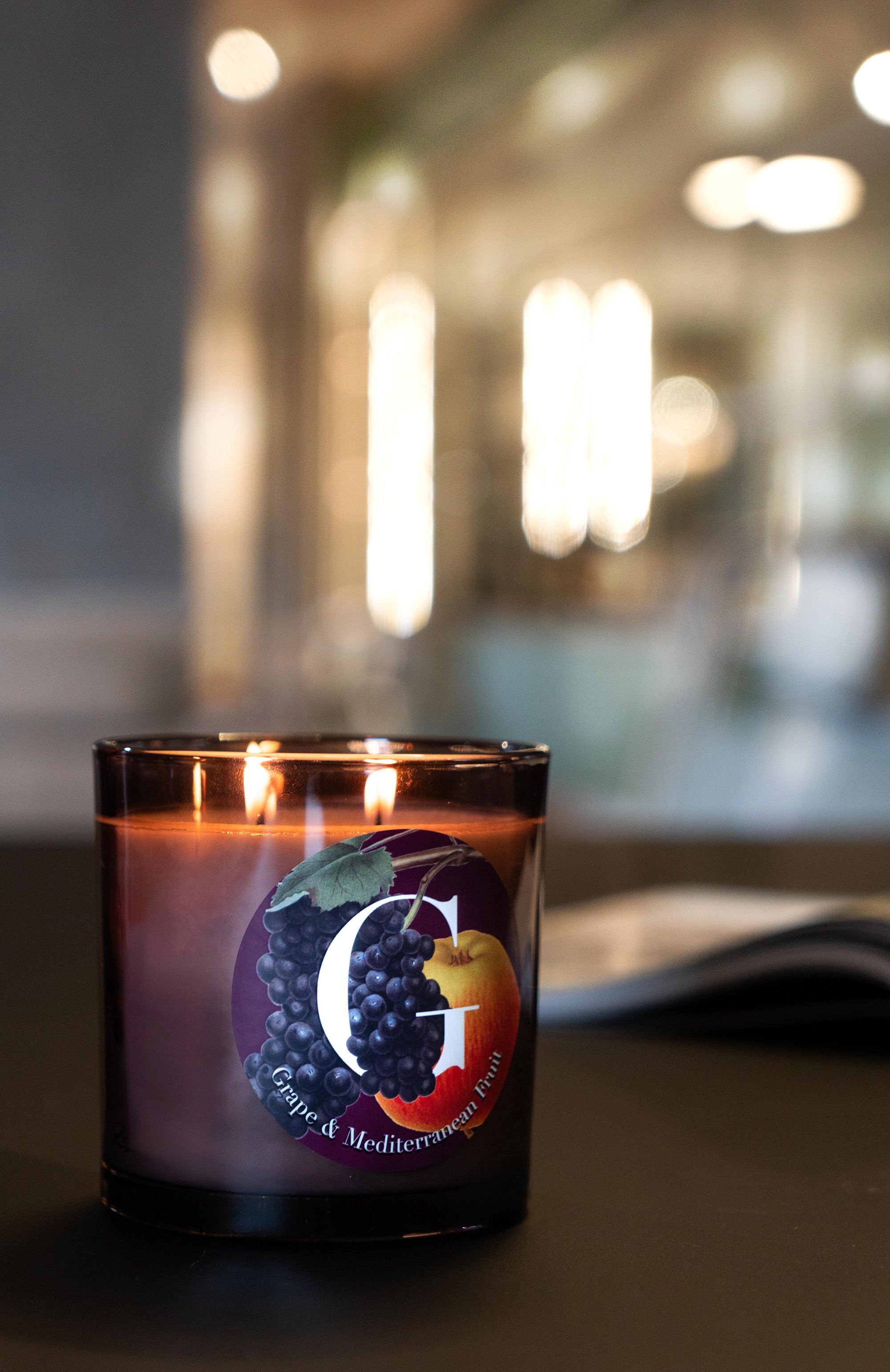 Свеча аромат grape & mediterranean fruit (900g) PERNICI, арт. 8001962089012, фото 2