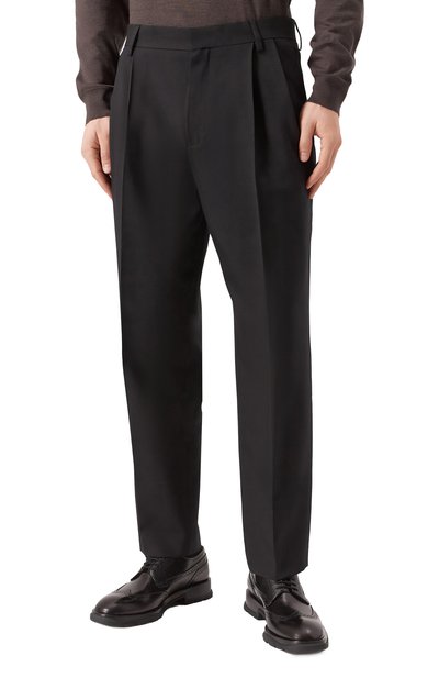 Шерстяные брюки DRIES VAN NOTEN, арт. 251-020902-1381, фото 3