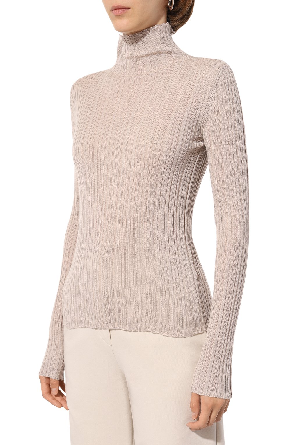 В�одолазка из кашемира и шелка AGNONA, арт. K202038E/7D180HE, фото 3