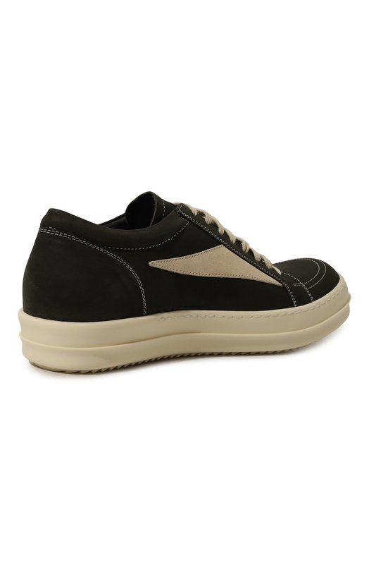 Кеды Porterville Vintage из нубука Rick Owens RU02D6897/LWNLVS Зелёный  RU02D6897/LWNLVS Фото 5