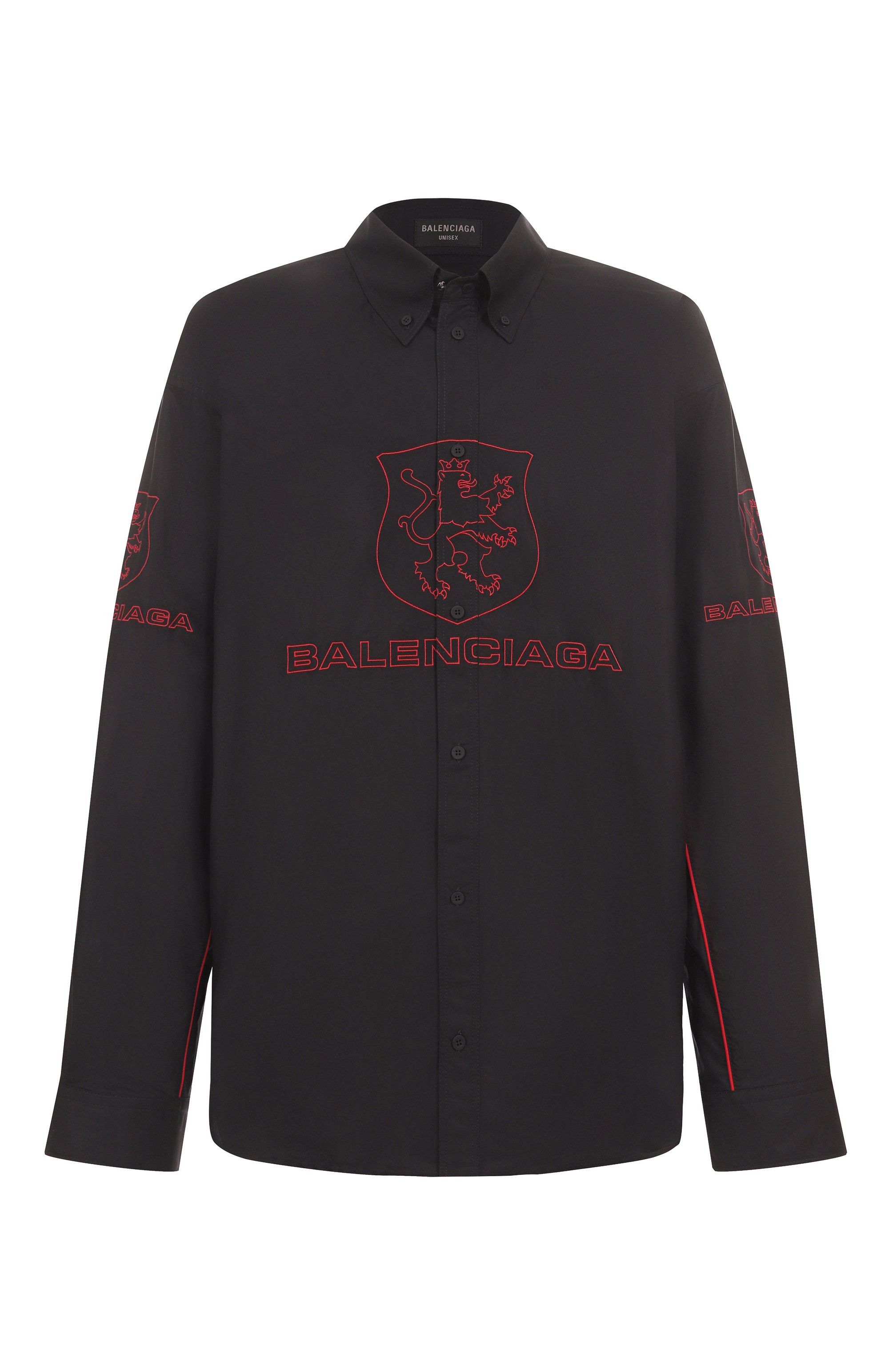 Хлопковая рубашка BALENCIAGA, арт. 814601/TNM60, фото 1