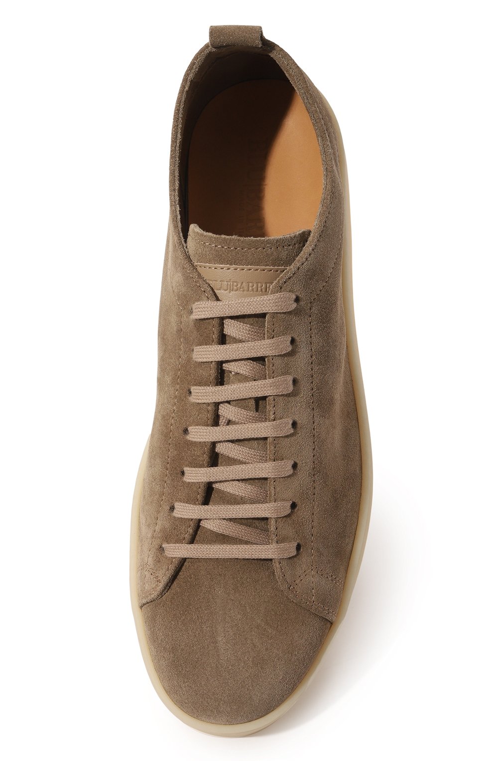 Замшевые кеды BLU BARRETT бежевого цвета по цене 45200 руб., арт. CLI0-12287.3, фото 6 Замшевые кеды BLU BARRETT, арт. CLI0-12287.3, фото 6