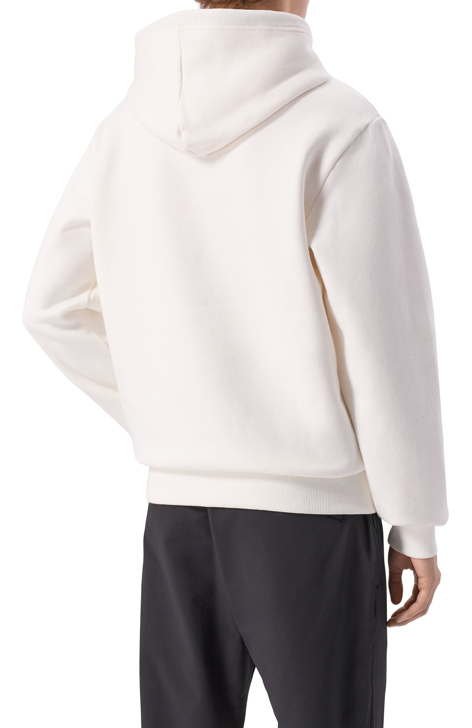 Хлопковое худи BOGNER FIRE+ICE белого цвета по цене 20200 руб., арт. 84347240, фото 4 Хлопковое худи BOGNER FIRE+ICE, арт. 84347240, фото 4