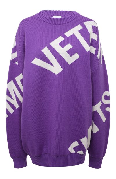 Женский шерстяной свитер VETEMENTS, арт. UA53KN200U 2901/W