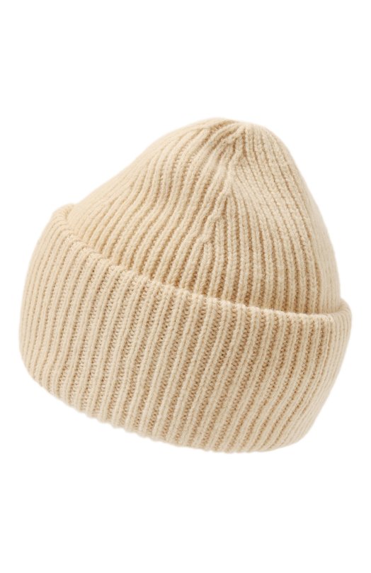 Шерстяная шапка Acne Studios FA-UX-HATS000165 Кремовый  FA-UX-HATS000165 Фото 3