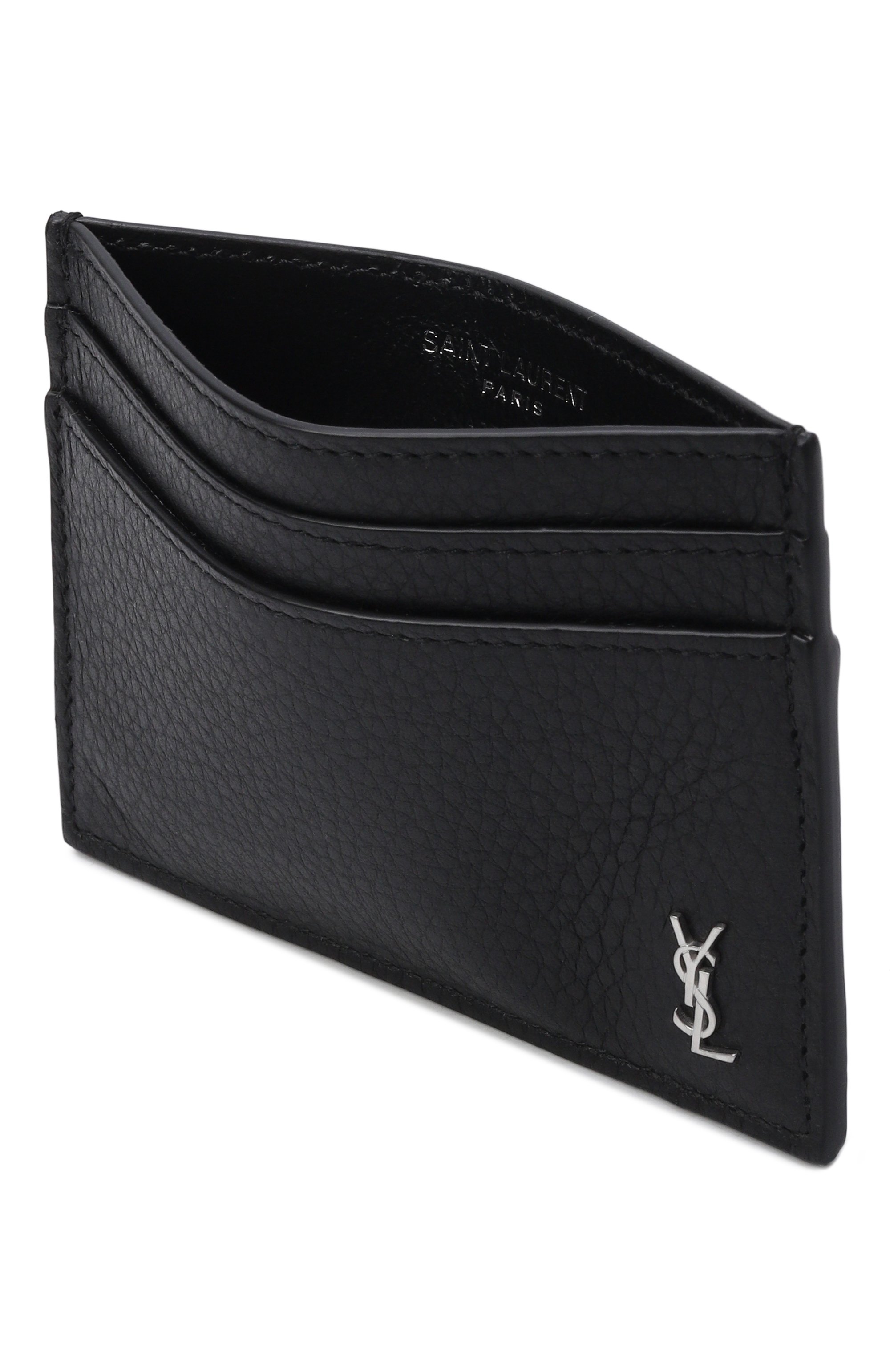Кожаный футляр для кредитных карт SAINT LAURENT, арт. 847951/AAELP, фото 3