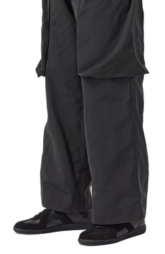 Мужские кожаные кеды replica MAISON MARGIELA черного цвета, арт. S57WS0236/P1897 | Фото 3 (Материал внутренний: Натуральная кожа, Текстиль; Подошва: Плоская; Материал утеплителя: Без утеплителя; Стили: Классический; Драгоценные камни: Проставлено; Материал сплава: Проставлено; Материал внешний: Натуральная кожа; Кросс-КТ: Низкие)