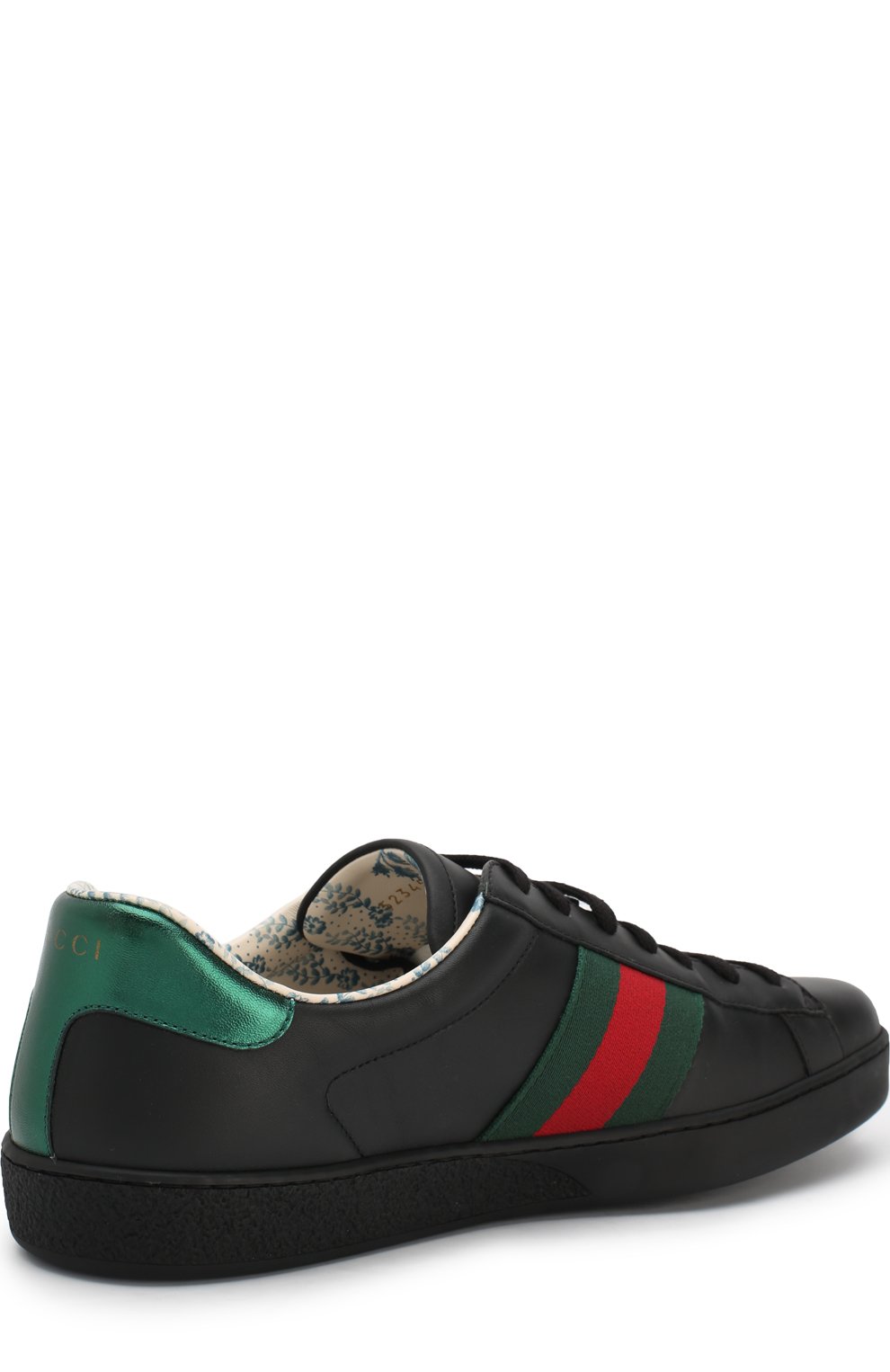 Кожаные кеды new ace на шнуровке GUCCI, арт. 523455/0G290, фото 4