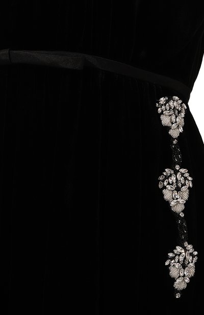 Бархатное платье GIAMBATTISTA VALLI, арт. 24FWPVTE5112-23ALB, фото 5
