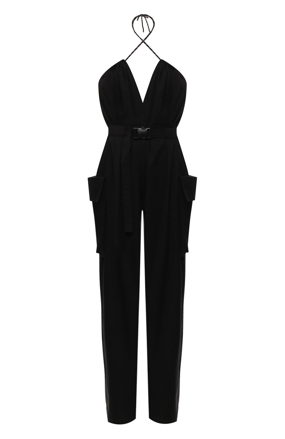 Брюки из смеси хлопка и шерсти DRIES VAN NOTEN черного цвета по цене 53900 руб., арт. 191-10922-7286, фото 1 Брюки из смеси хлопка и шерсти DRIES VAN NOTEN, арт. 191-10922-7286, фото 1