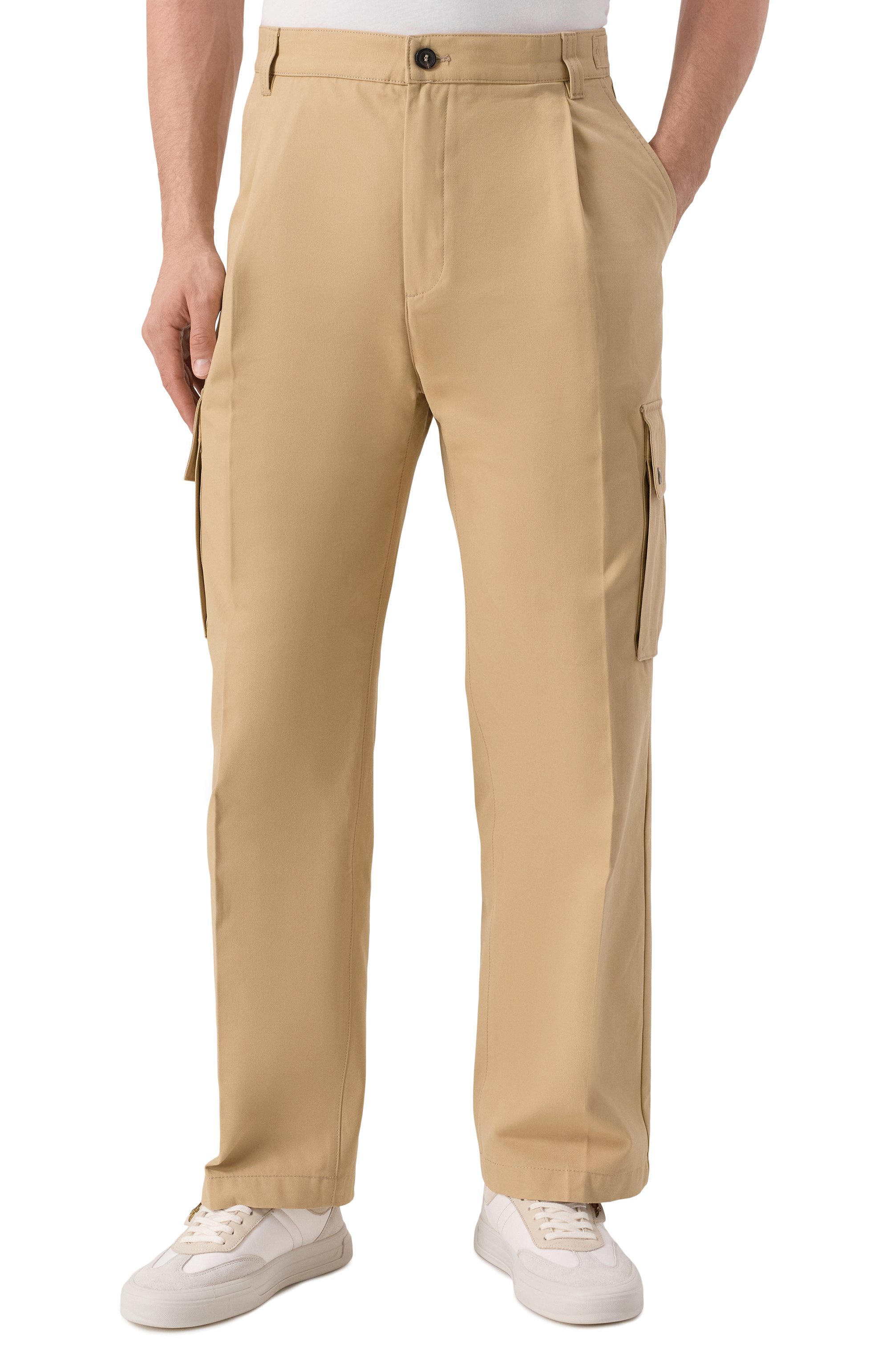 Хлопковые брюки-карго HUGO, арт. 50541377, фото 3