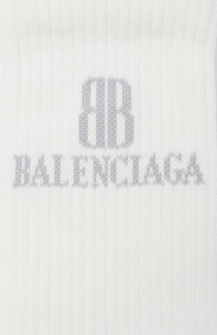 Женские хлопковые носки BALENCIAGA, арт. 835497/4F1B5
