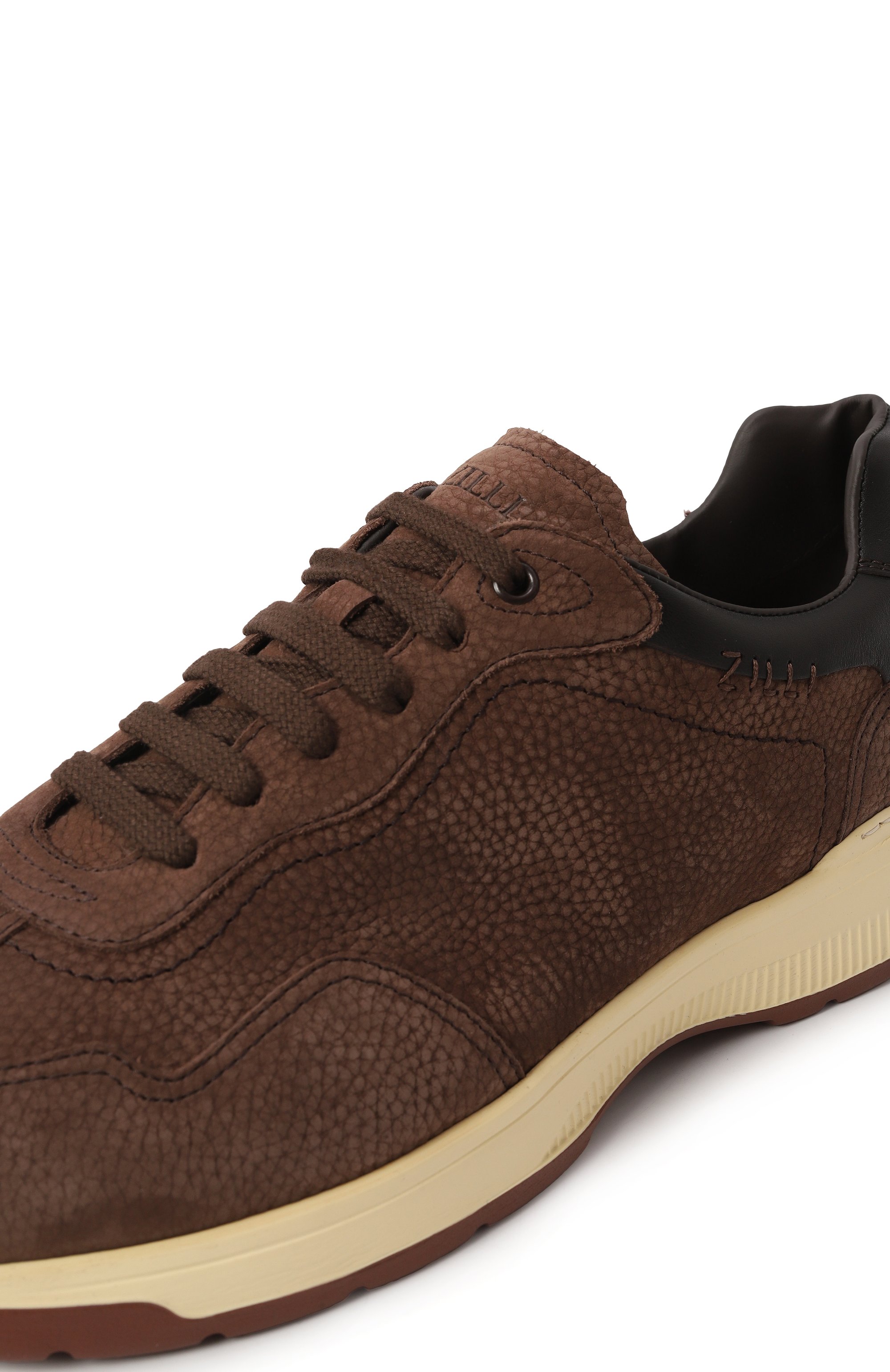 Кроссовки из нубука ZILLI, арт. H0156AM1072VZEV03, фото 7