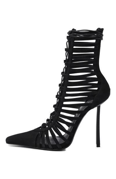 Замшевые ботильоны cage 120 LE SILLA, арт. 4320E100BXPPVEP, фото 4