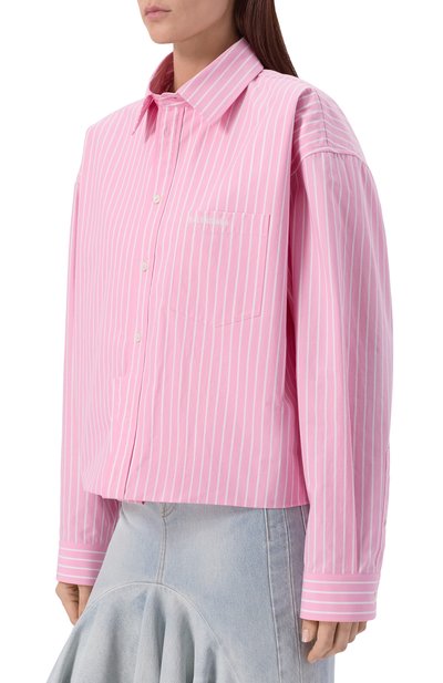 Хлопковая рубашка BALENCIAGA, арт. 857837/TPM26, фото 3