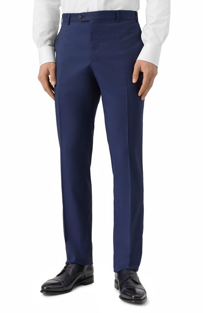 Шерстяной костюм CORNELIANI темно-синего цвета по цене 171500 руб., арт. 266008-2618150_SET, фото 4 Шерстяной костюм CORNELIANI, арт. 266008-2618150_SET, фото 4