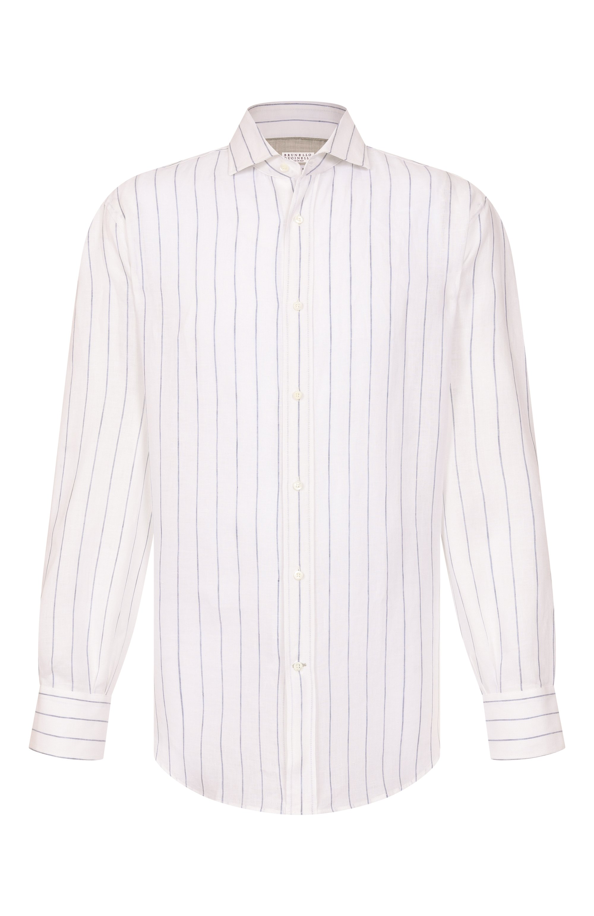 Льняная рубашка BRUNELLO CUCINELLI, арт. MM6860028, фото 1