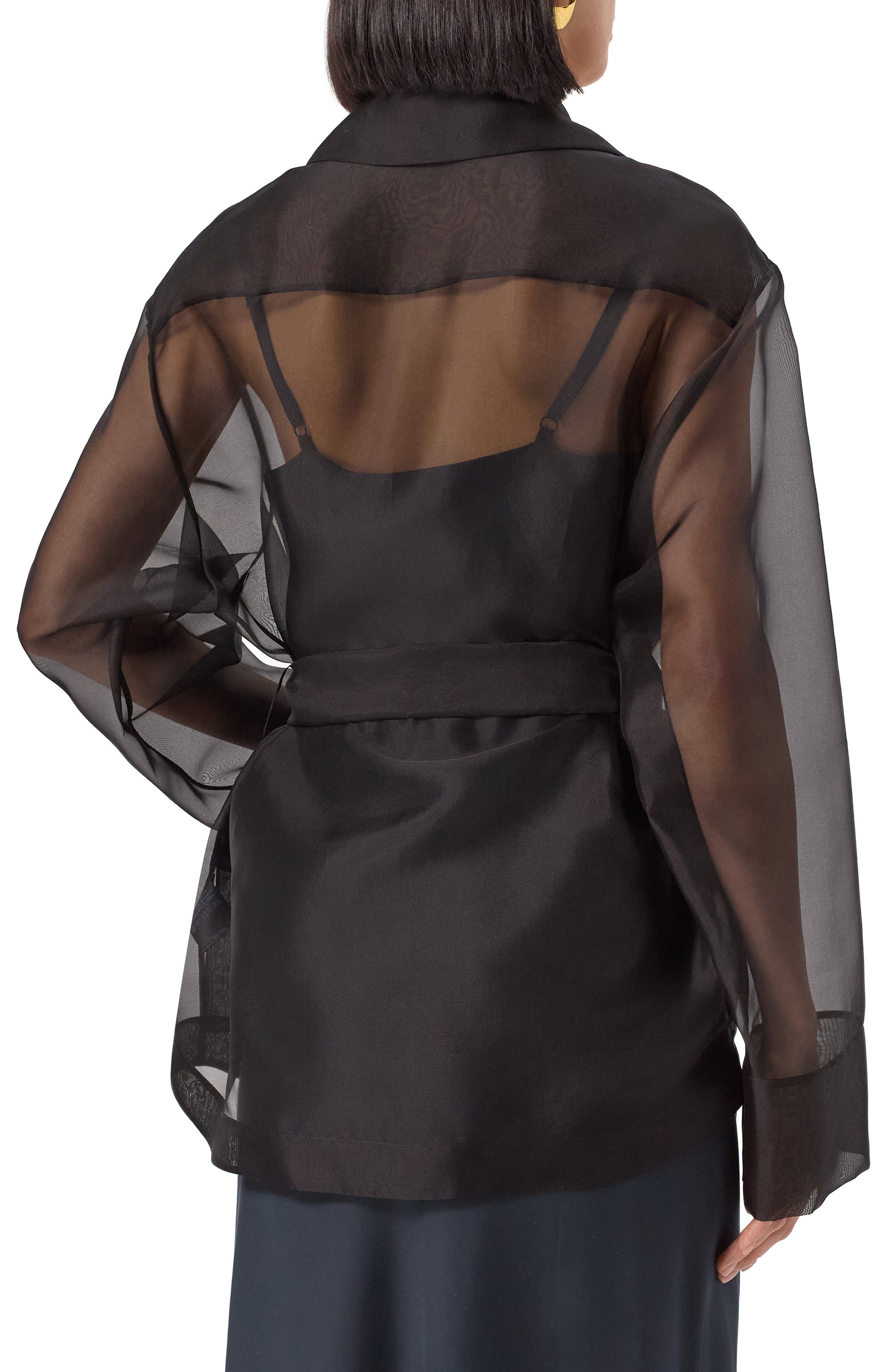 Шелковое кимоно GOOROO, арт. BL008-2000-900-SS24, фото 4