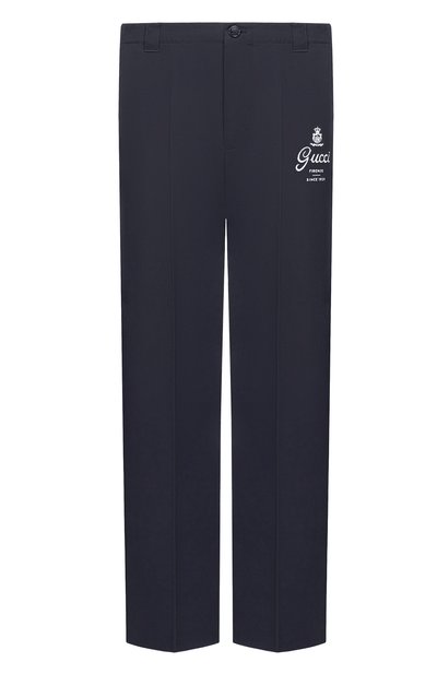 Мужские хлопковые брюки GUCCI, арт. 854264/ZAQH5