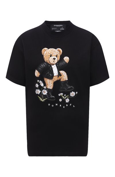 Женская хлопковая футболка DOMREBEL, арт. ST0MP/0VER TEE/W