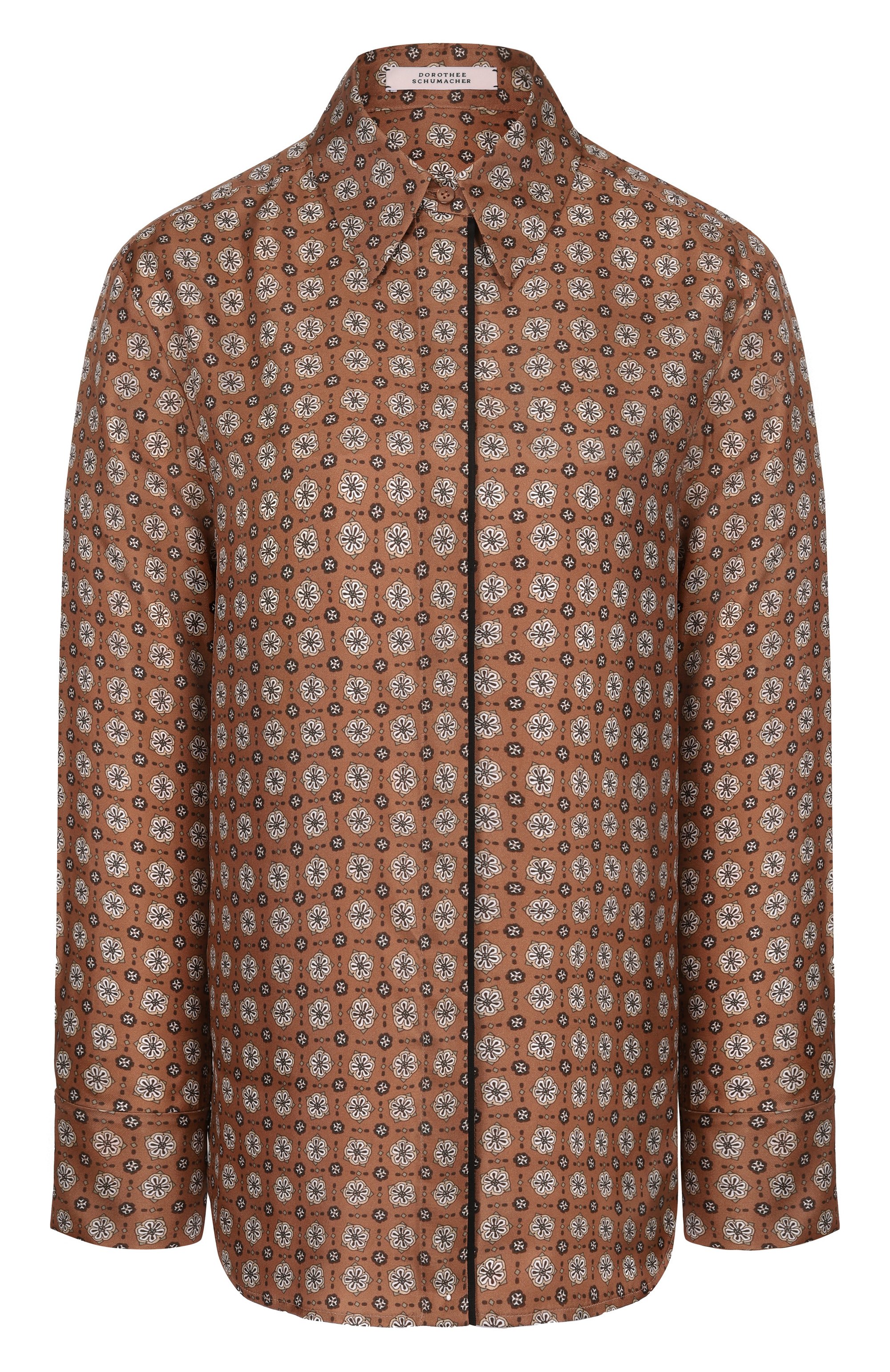 Шелковая рубашка DOROTHEE SCHUMACHER, арт. 349216, фото 1