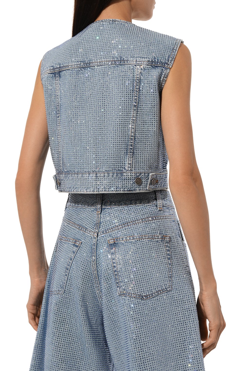 Джинсовый жилет HAIKURE, арт. HEW09104DF095L0845, фото 4