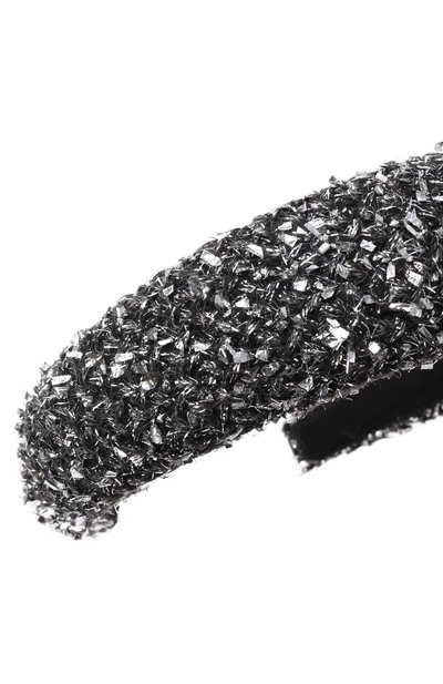 Ободок для волос PANFIL серебряного цвета по цене 11000 руб., арт. 31-tr-BND, фото 3 Ободок для волос PANFIL, арт. 31-tr-BND, фото 3