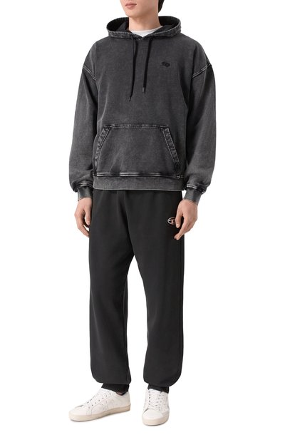 Хлопковое худи DIESEL, арт. A19325/0KIBZ, фото 2