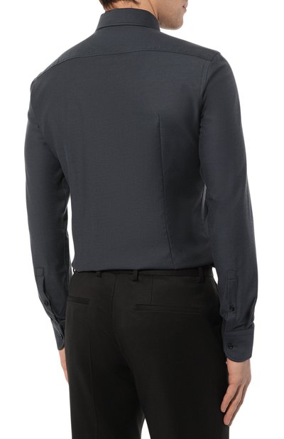 Хлопковая сорочка BOSS, арт. 50470583, фото 5