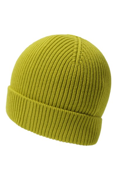 Шерстяная шапка VERSACE салатового цвета по цене 34850 руб., арт. 1012737/1A09247, фото 2 Шерстяная шапка VERSACE, арт. 1012737/1A09247, фото 2