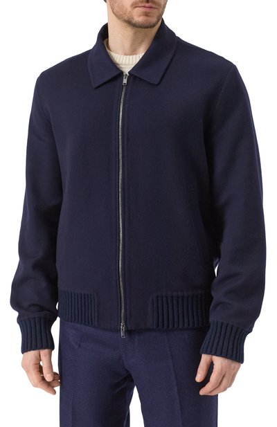 Шерстяной бомбер MVST, арт. TXECK-ES4255-3 BS/LC1618, фото 3