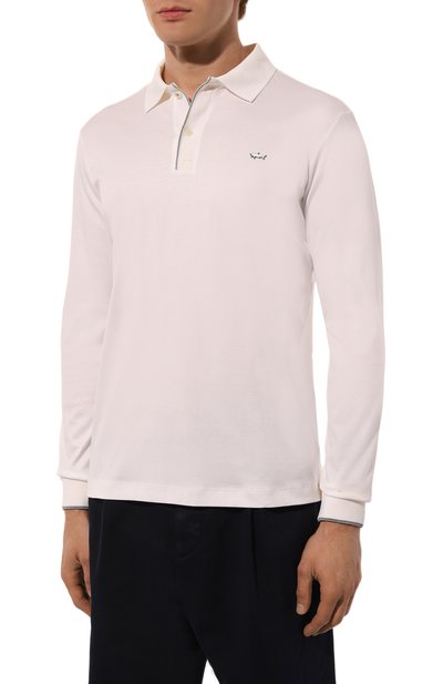 Хлопковое поло PAUL&SHARK, арт. 14311712, фото 3