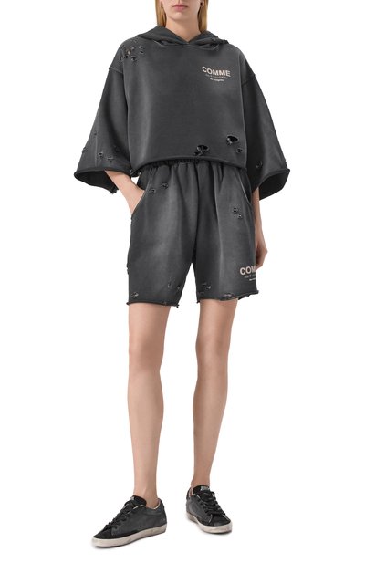 Хлопковые шорты COMME DES FUCKDOWN, арт. CFABW01238, фото 2