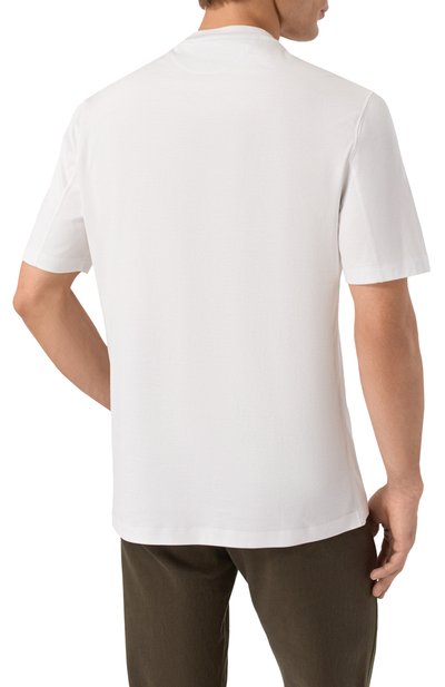 Хлопковая футболка BRUNELLO CUCINELLI, арт. M0B131308, фото 4