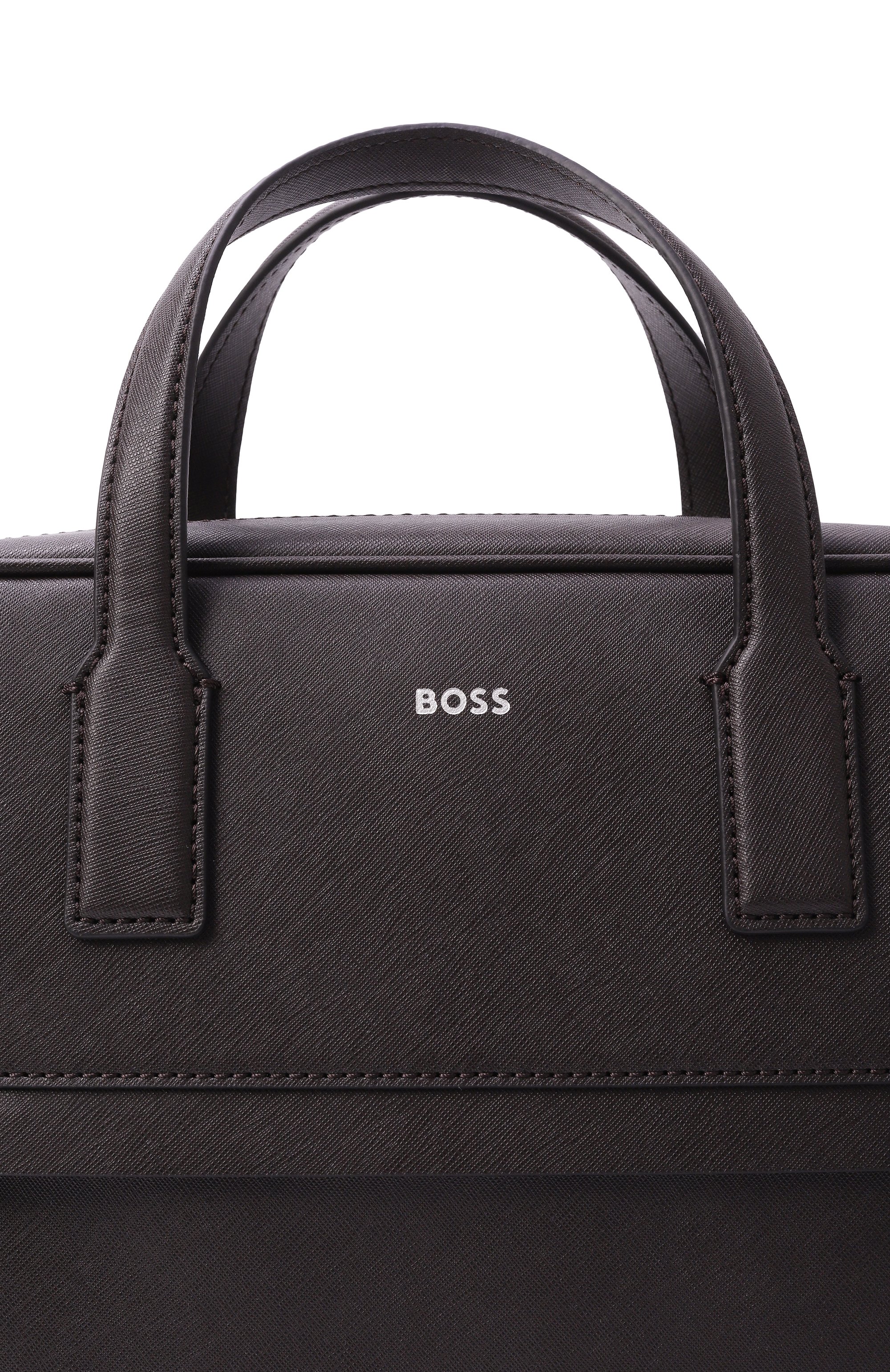 Портфель zair BOSS темно-коричневого цвета по цене 44950 руб., арт. 50483563, фото 3 Портфель zair BOSS, арт. 50483563, фото 3