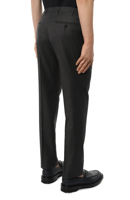 Шерстяные брюки Corneliani 925B01-3817087 Серый  925B01-3817087 Фото 4