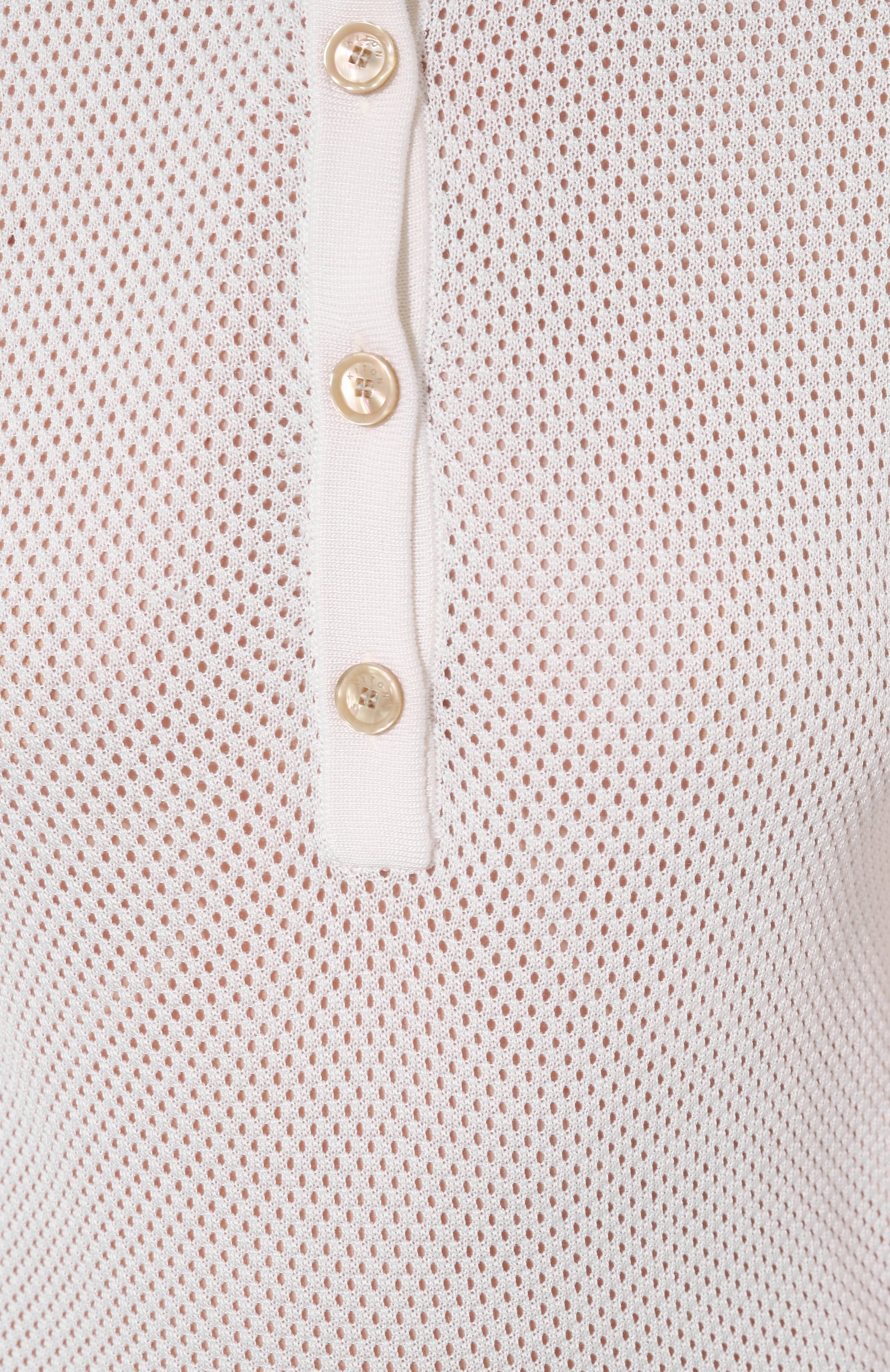 Шелковое поло KITON, арт. D55714001, фото 5