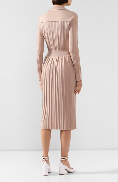 Платье из смеси кашемира и шелка LORO PIANA, арт. FAI6766, фото 4