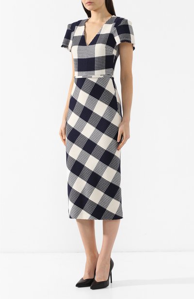 Хлопковое платье ROLAND MOURET, арт. PS19/S0506/F0249, фото 3