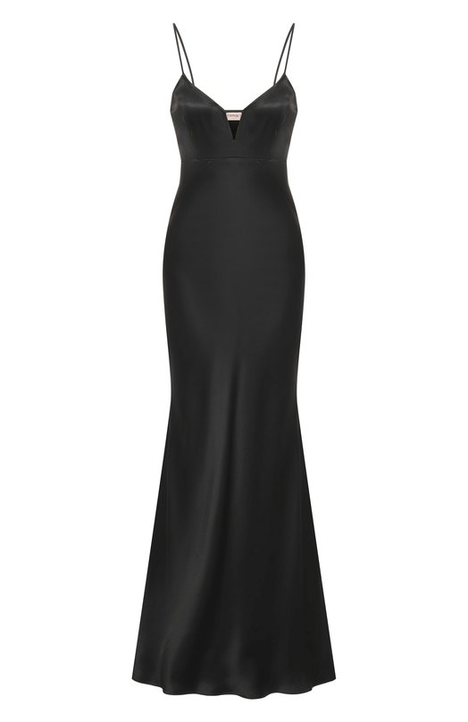 Атласное платье Twinset 251TP2653 Чёрный 251TP2653