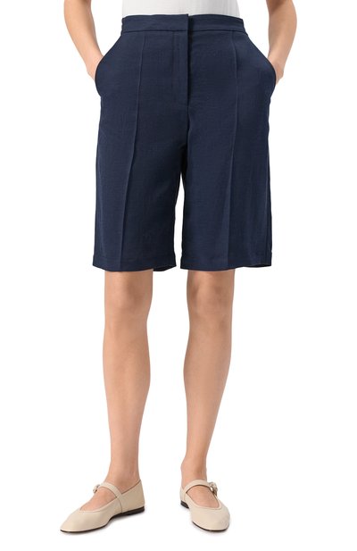 Шорты из вискозы и льна BOSS, арт. 50537403, фото 3