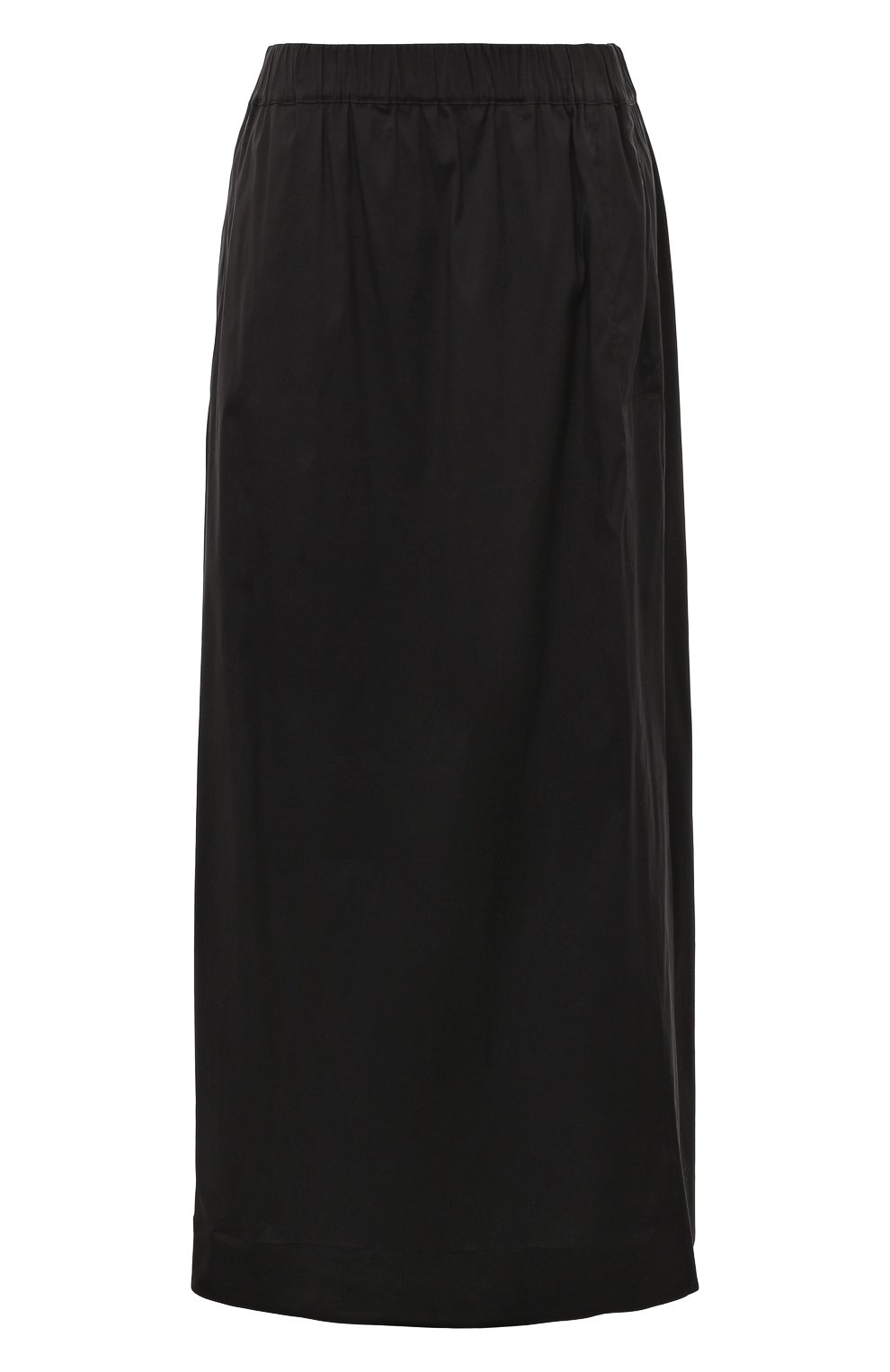 Хлопковая юбка WEEKEND MAX MARA черного цвета по цене 23410 руб., арт. RICETTA 23310101, фото 1 Хлопковая юбка WEEKEND MAX MARA, арт. RICETTA 23310101, фото 1