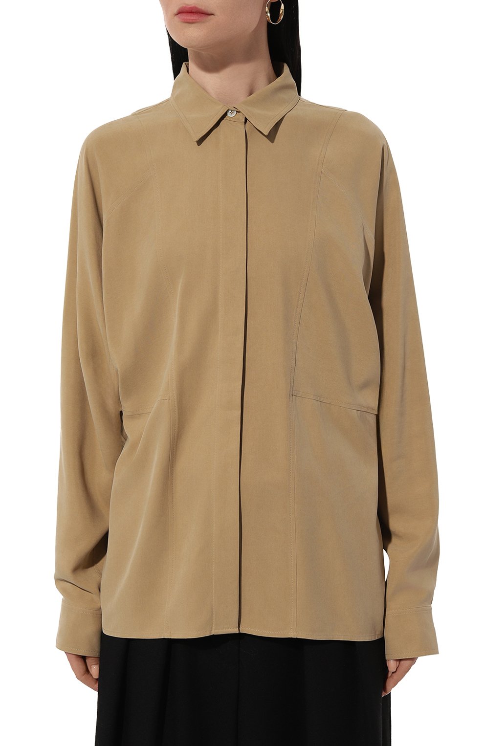 Шелковая блузка TOTEME, арт. 241-WRT989-FB0073, фото 3