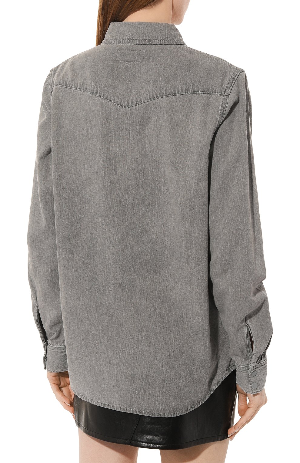 Джинсовая рубашка AG ADRIANO GOLDSCHMIED, арт. BIGB71216, фото 4