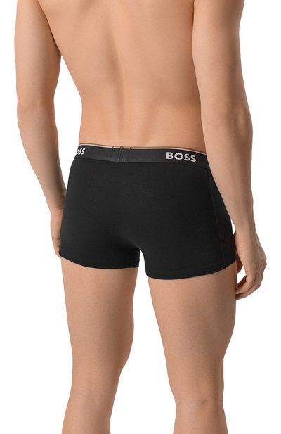 Комплект из трех боксеров BOSS черного цвета по цене 6425 руб., арт. 50475274, фото 3 Комплект из трех боксеров BOSS, арт. 50475274, фото 3