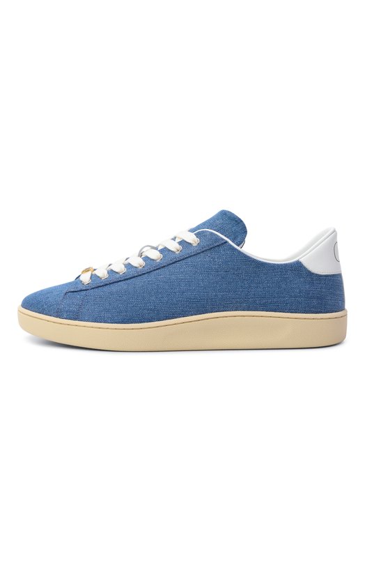 Текстильные кеды Royco Valentino 8Y0S0K34/VJJ Синий  8Y0S0K34/VJJ Фото 3