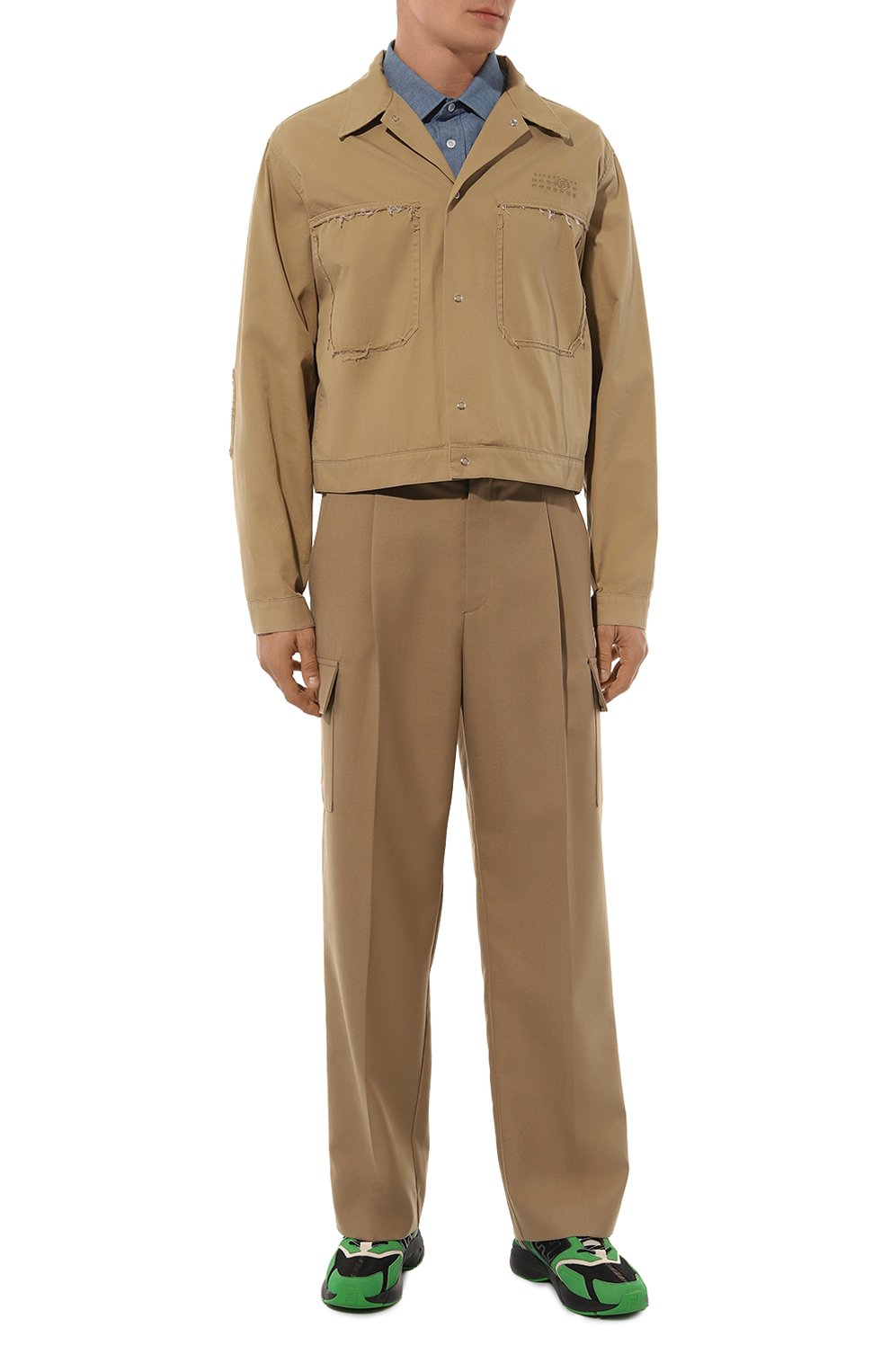 Комбинированные кроссовки faster FENDI, арт. 7E1555/AKX6, фото 2