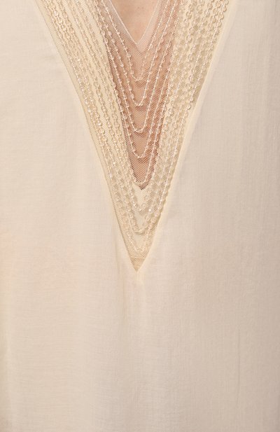 Хлопковая туника LA PERLA, арт. PLAD10040, фото 5