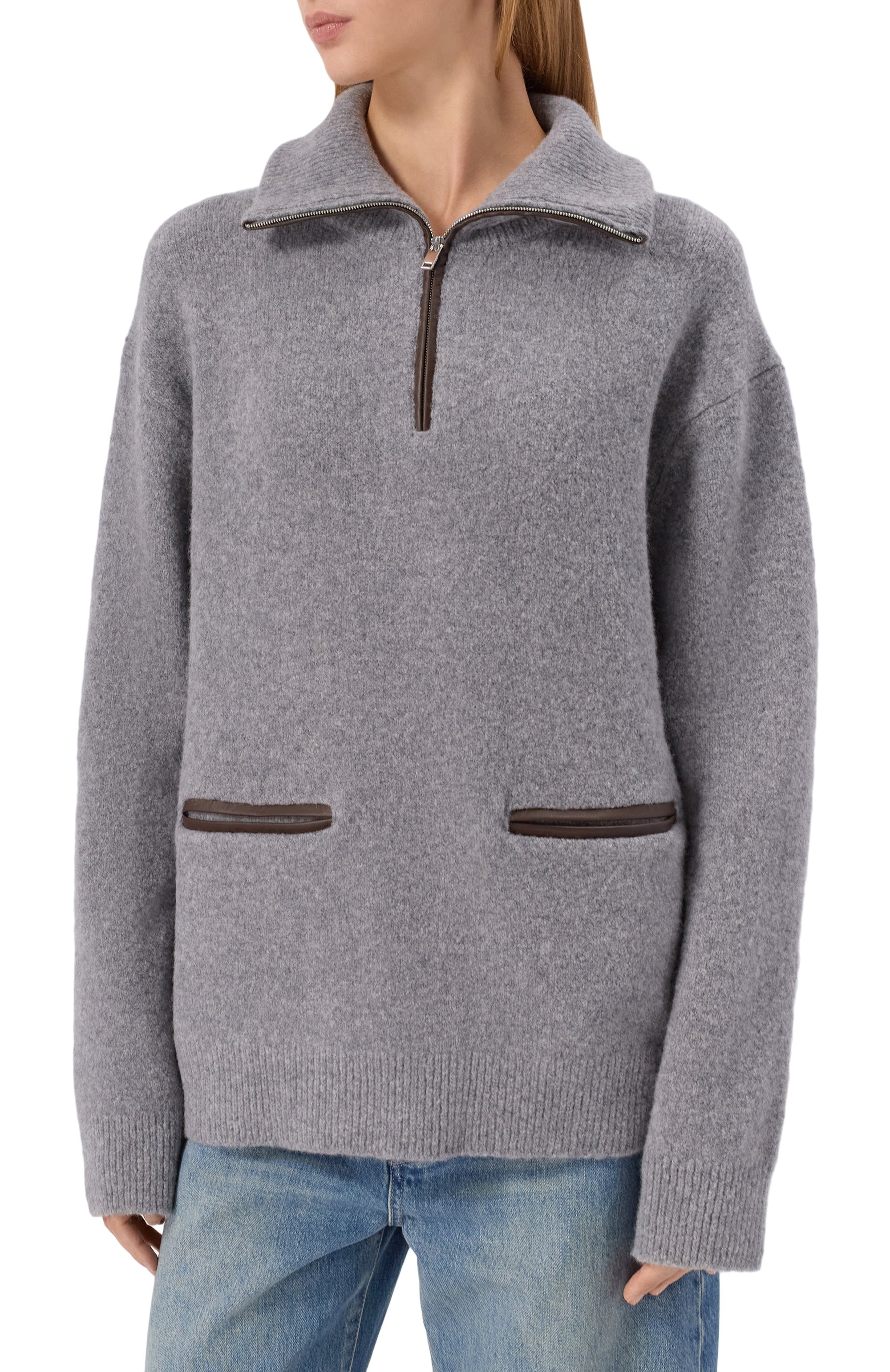 Шерстяной свитер 12 STOREEZ, арт. 135149, фото 3