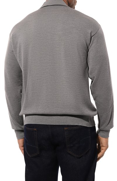Поло из шерсти и кашемира CORTIGIANI, арт. 1AS107, фото 4